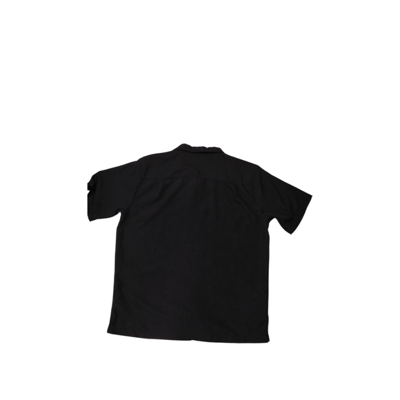 Denver Hayes Black Embroidered Casual Button Down Shirt - Picture 2 of 6